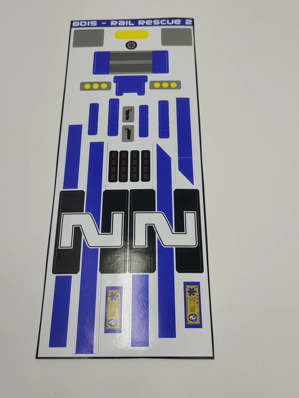 Supertrain Megazord Labels