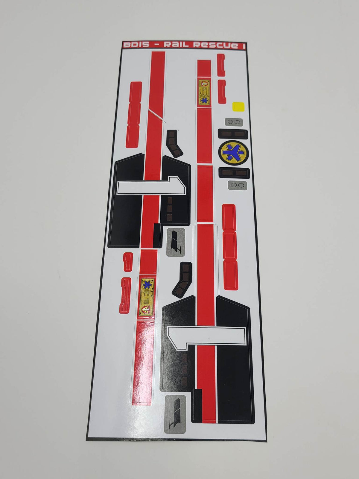 Supertrain Megazord Labels