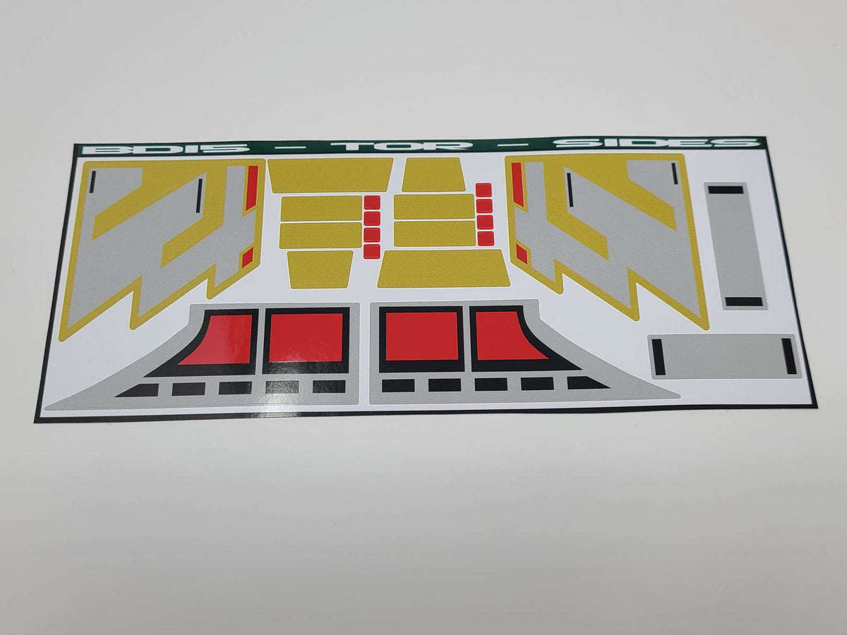 Tor the Shuttlezord Labels