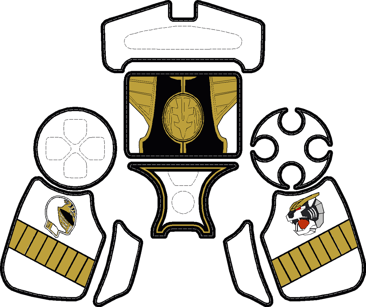 KibaRanger PS4 Controller Skin