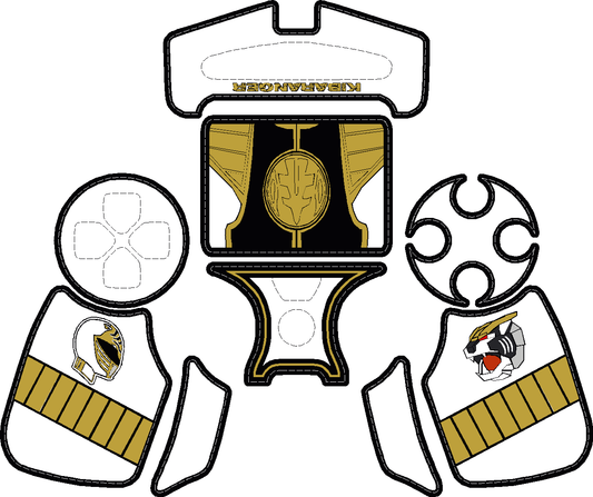 KibaRanger PS4 Controller Skin