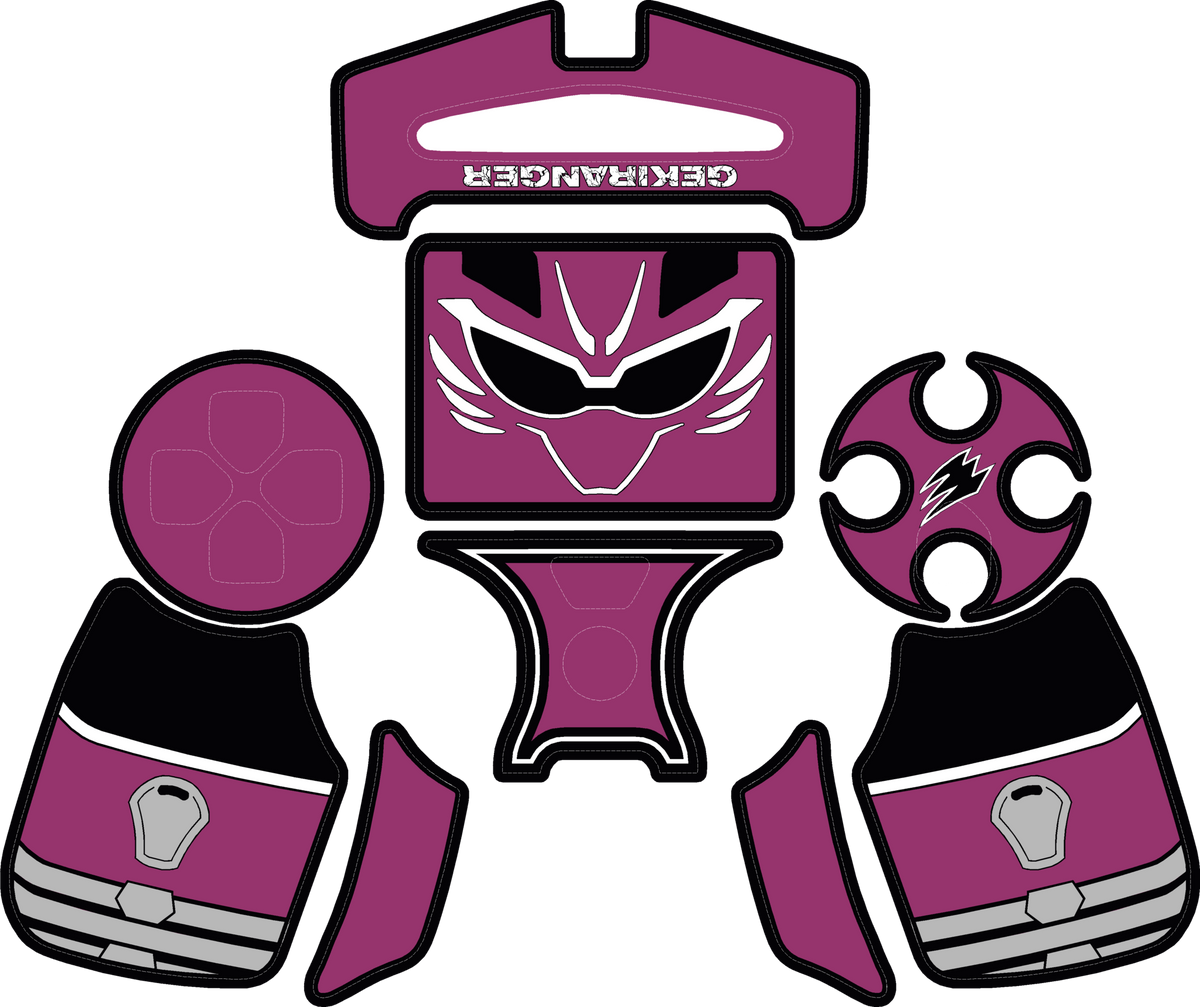 Geki Violet PS4 Controller Skin