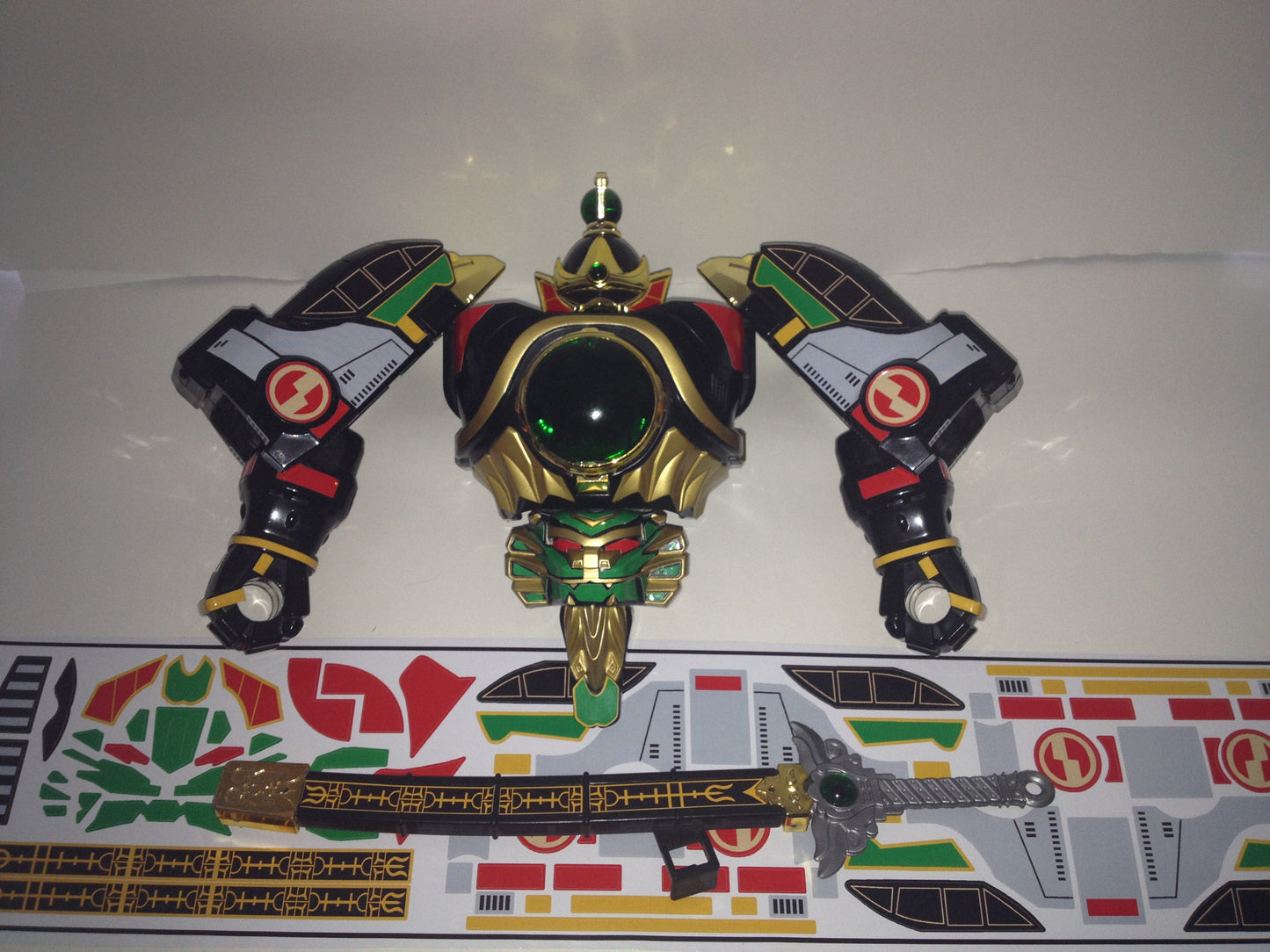 Thunderzord Megazord Labels (NEWER VERSION NOW AVAILABLE)