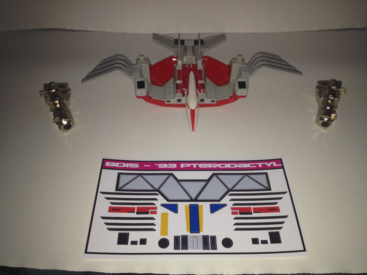 Dino Megazord Labels (NEWER VERSION NOW AVAILABLE)