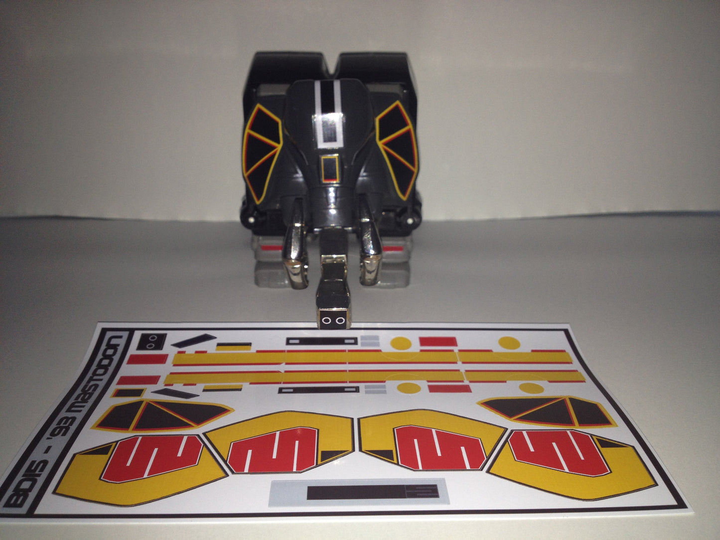 Dino Megazord Labels (NEWER VERSION NOW AVAILABLE)