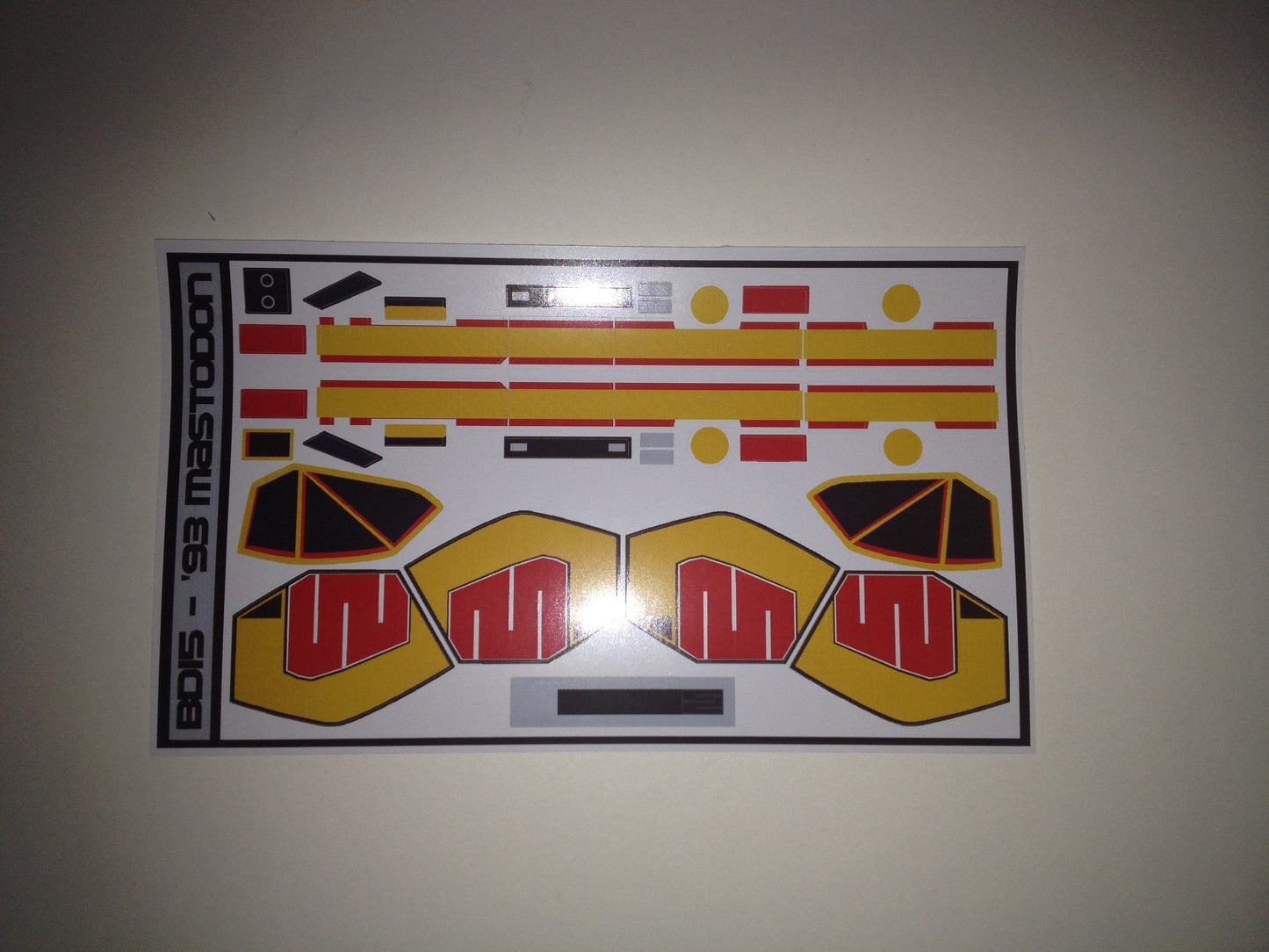 Dino Megazord Labels (NEWER VERSION NOW AVAILABLE)