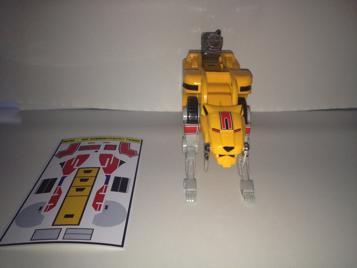 Dino Megazord Labels (NEWER VERSION NOW AVAILABLE)