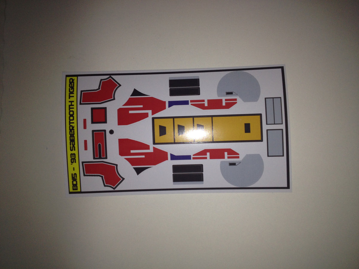 Dino Megazord Labels (NEWER VERSION NOW AVAILABLE)