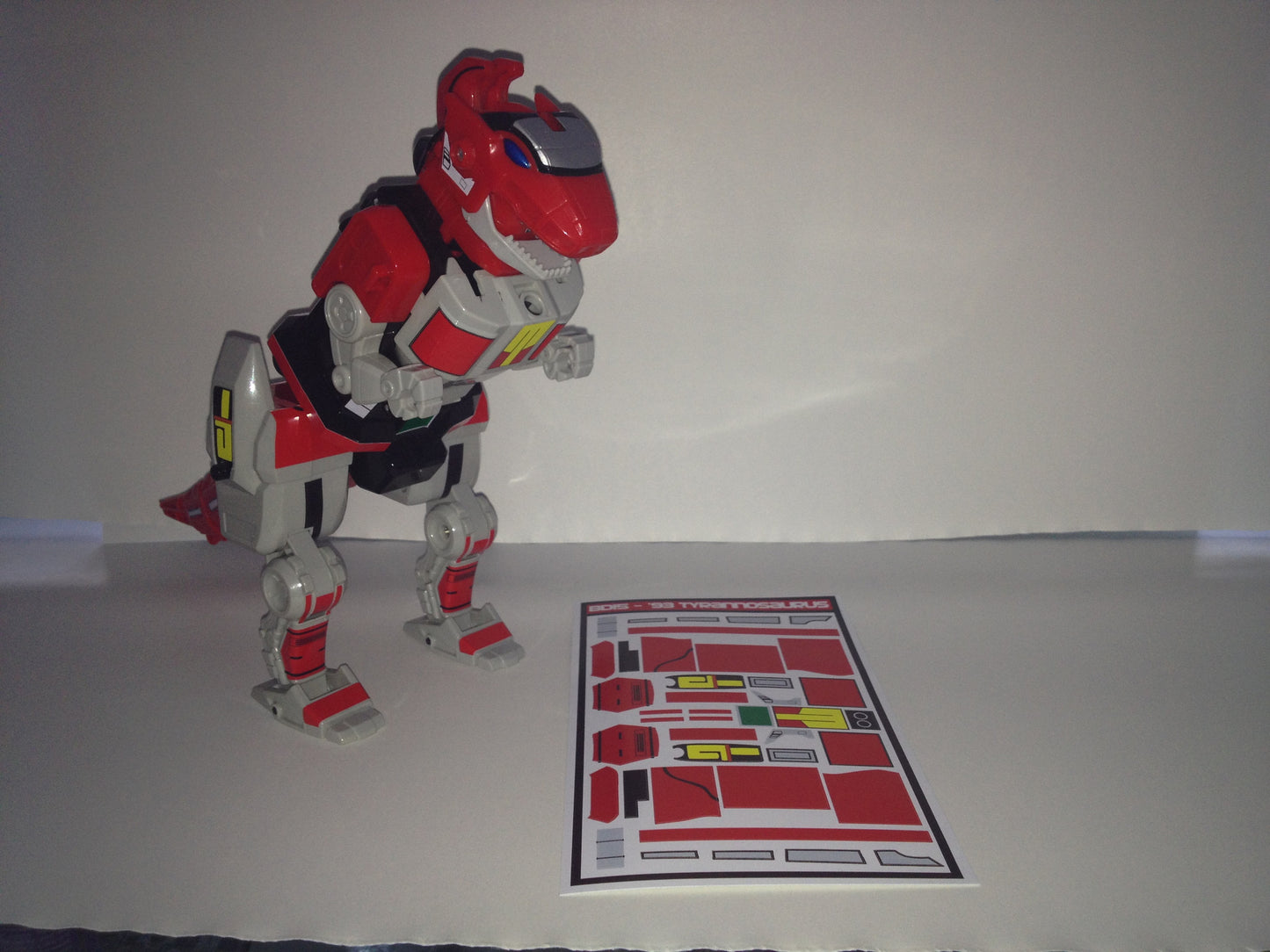 Dino Megazord Labels (NEWER VERSION NOW AVAILABLE)