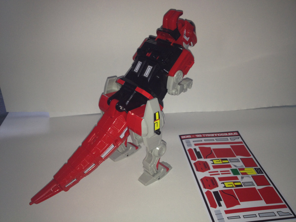 Dino Megazord Labels (NEWER VERSION NOW AVAILABLE)