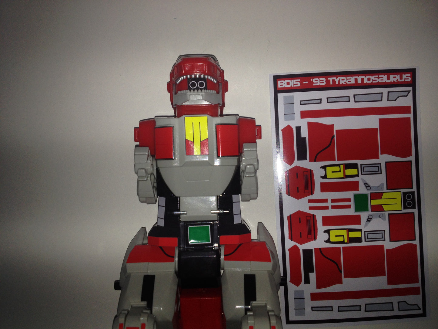 Dino Megazord Labels (NEWER VERSION NOW AVAILABLE)
