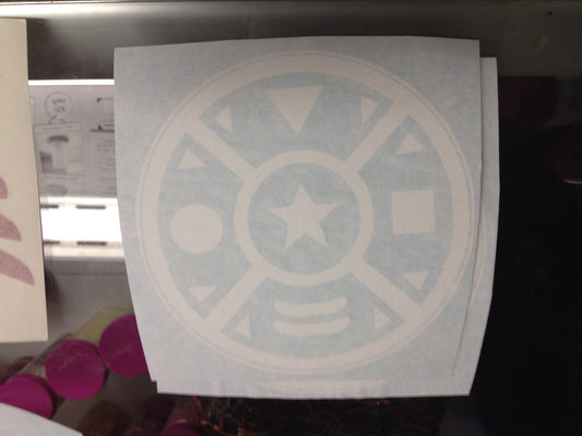 Ohranger Symbol Decal