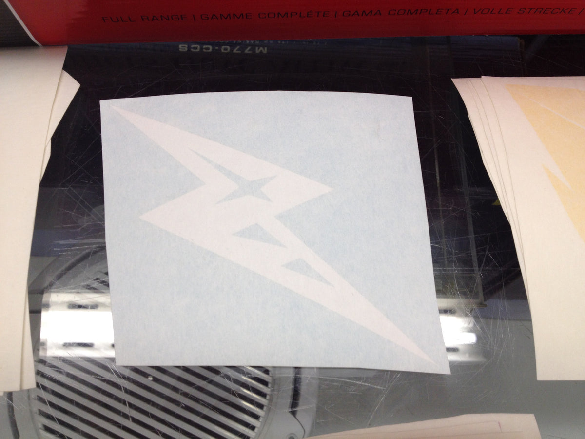Alien Bolt Symbol Decal