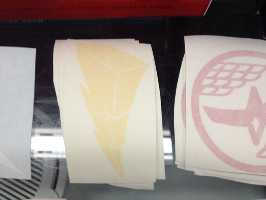 Power Rangers Bolt Decal