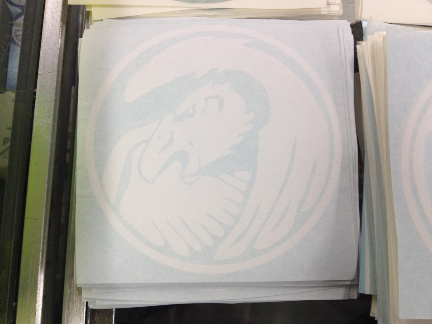 Falcon Power Coin Decal