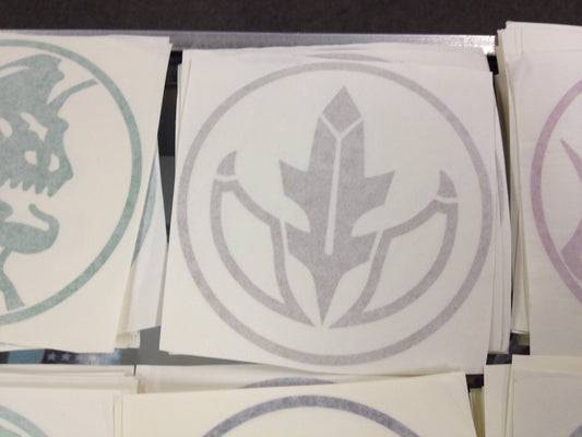 Hybrid Dragon / Tiger Power Coin Decal
