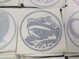 Frog Power Coin Decal