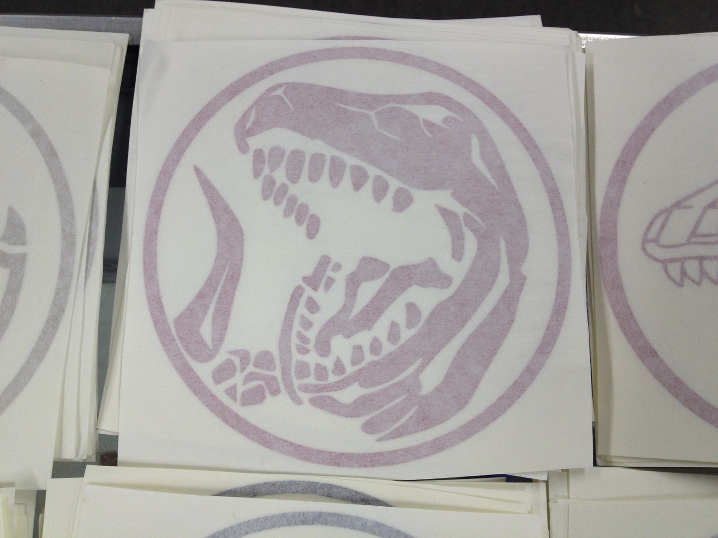 Tyrannosaurus Power Coin Decal