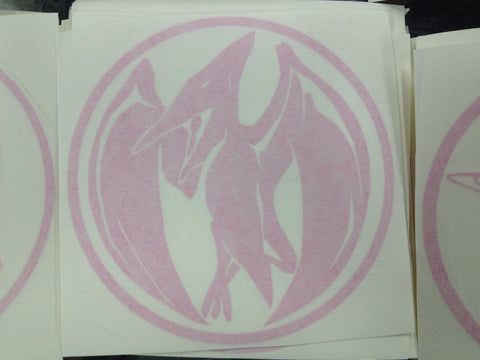 Pteradactyl Power Coin Decal