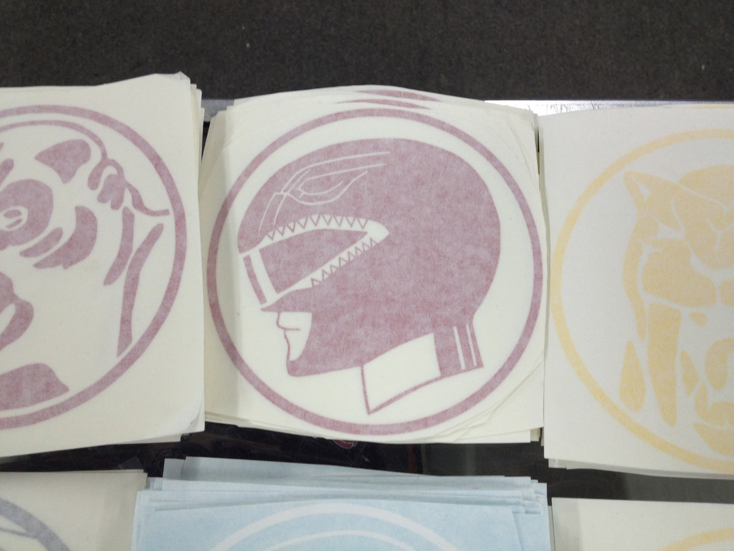 Tyranno Ranger Helmet Decal