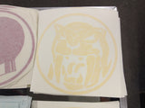 Saber-Tooth Power Coin Decal