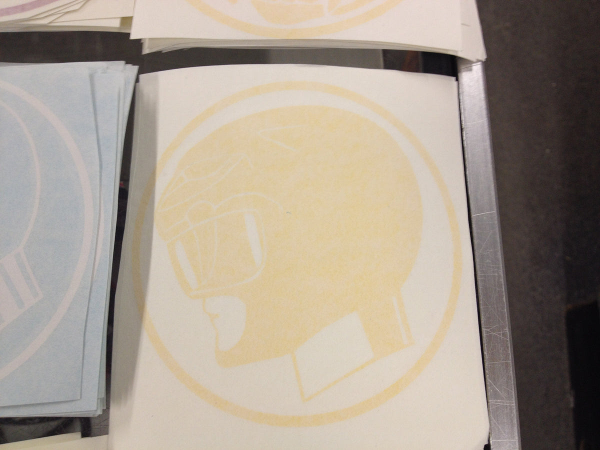 Tiger Ranger Helmet Decal