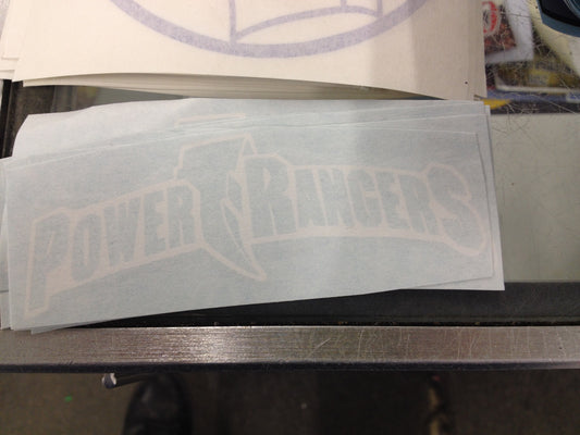 Power Rangers Logo Decal