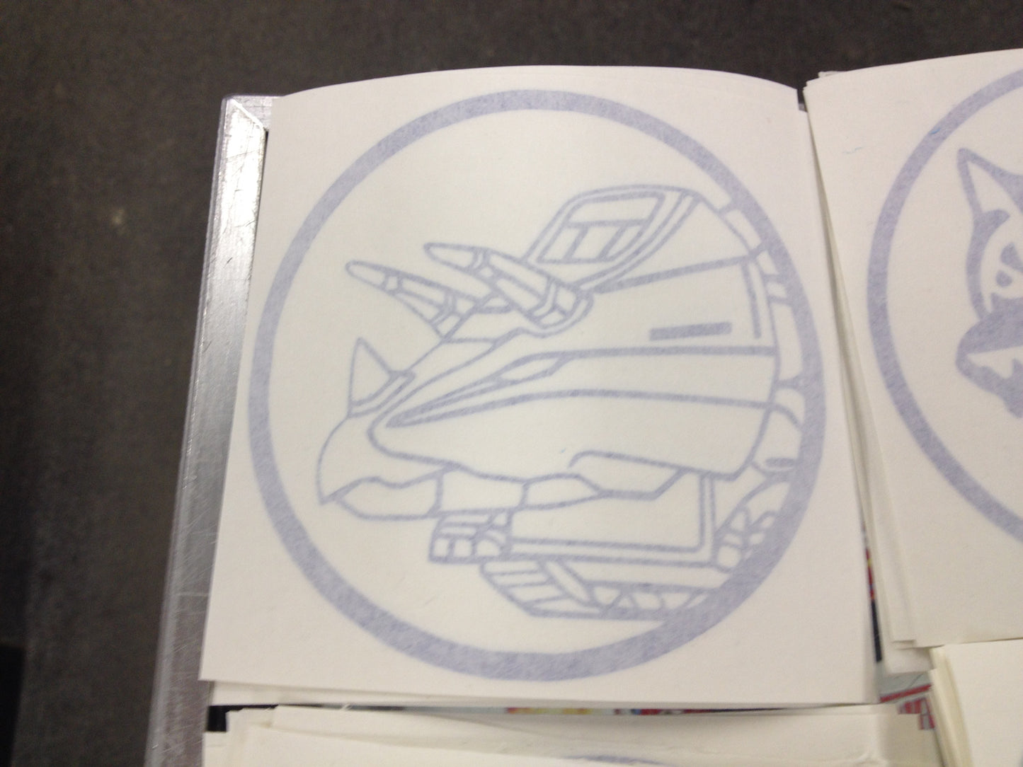 Triceratops Zord Decal