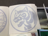 Wolf Power Coin Decal