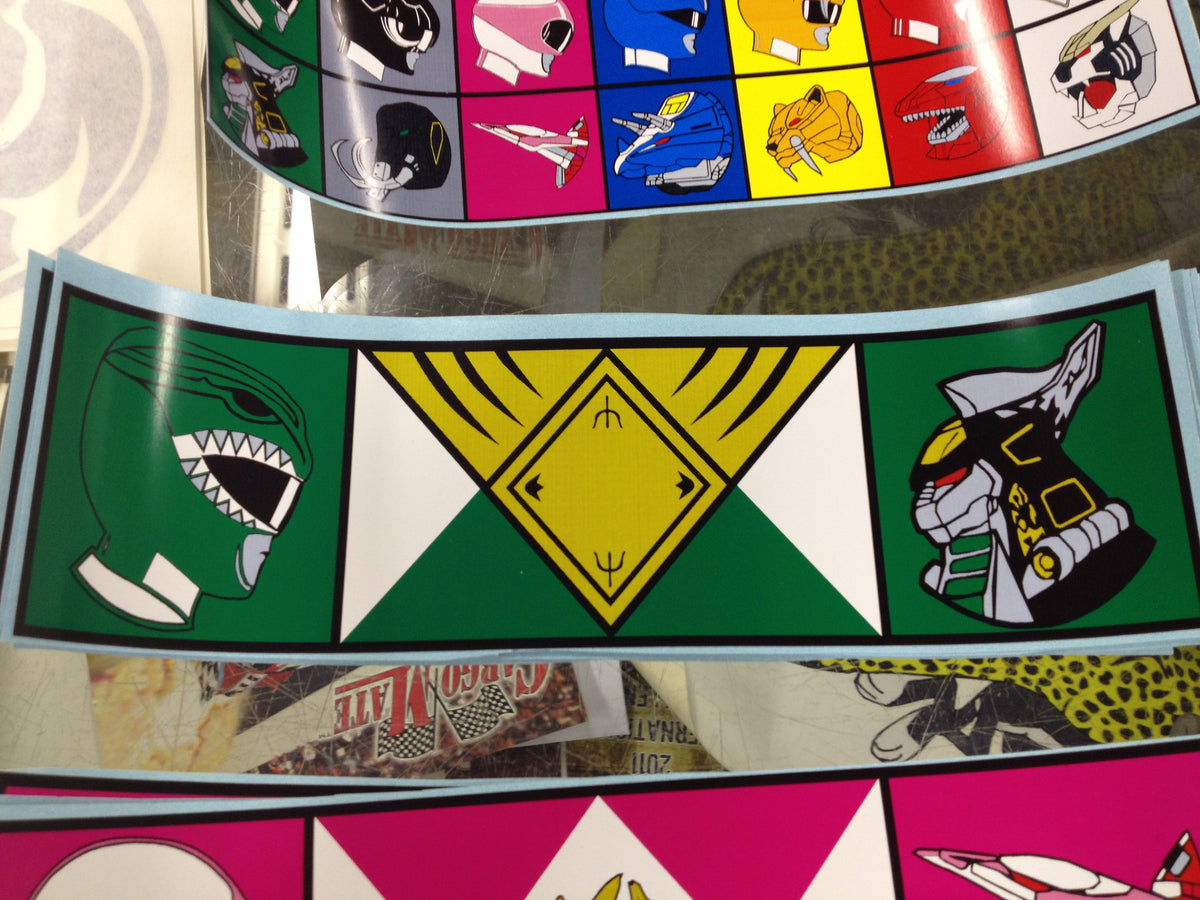 Dragon Ranger / Zord Bumper Sticker