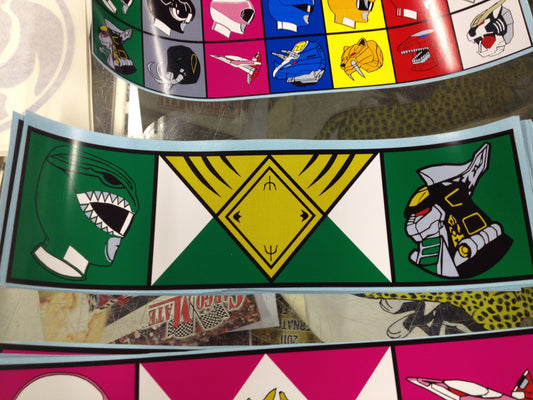 Dragon Ranger / Zord Bumper Sticker