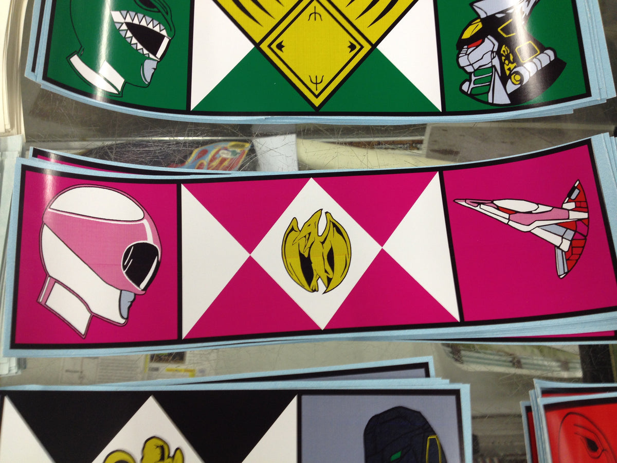 Ptera Ranger / Zord Bumper Sticker