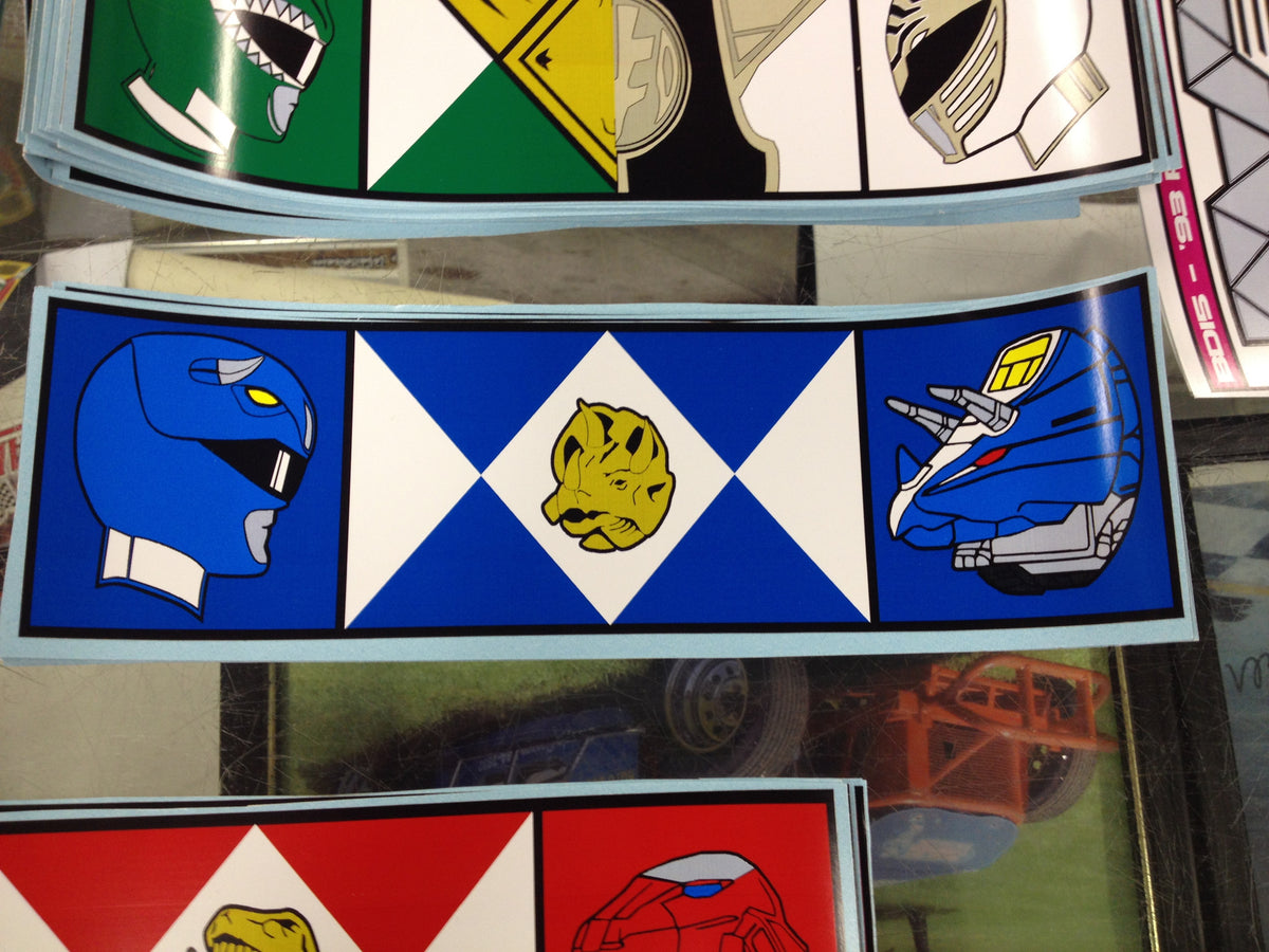 Tricera Ranger / Zord Bumper Sticker