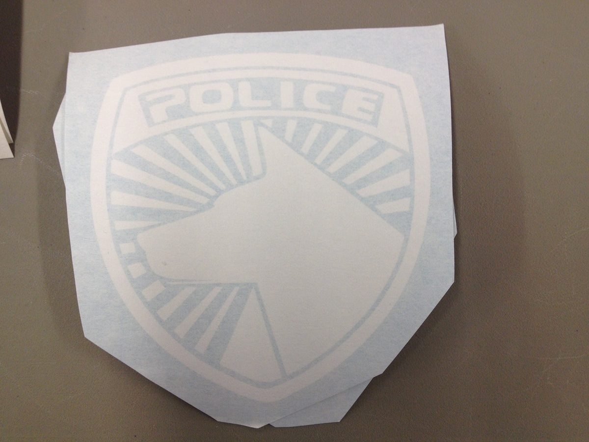 Dekaranger Badge Decal