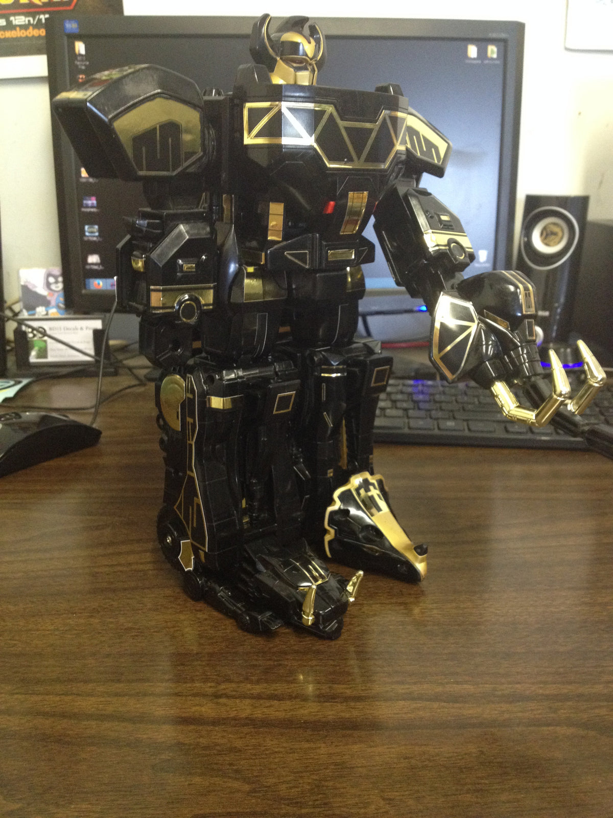 BG Dino Megazord Labels
