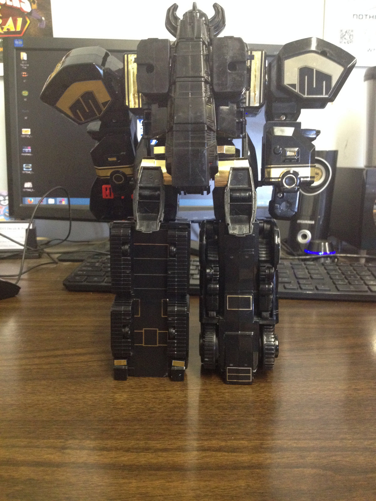 BG Dino Megazord Labels