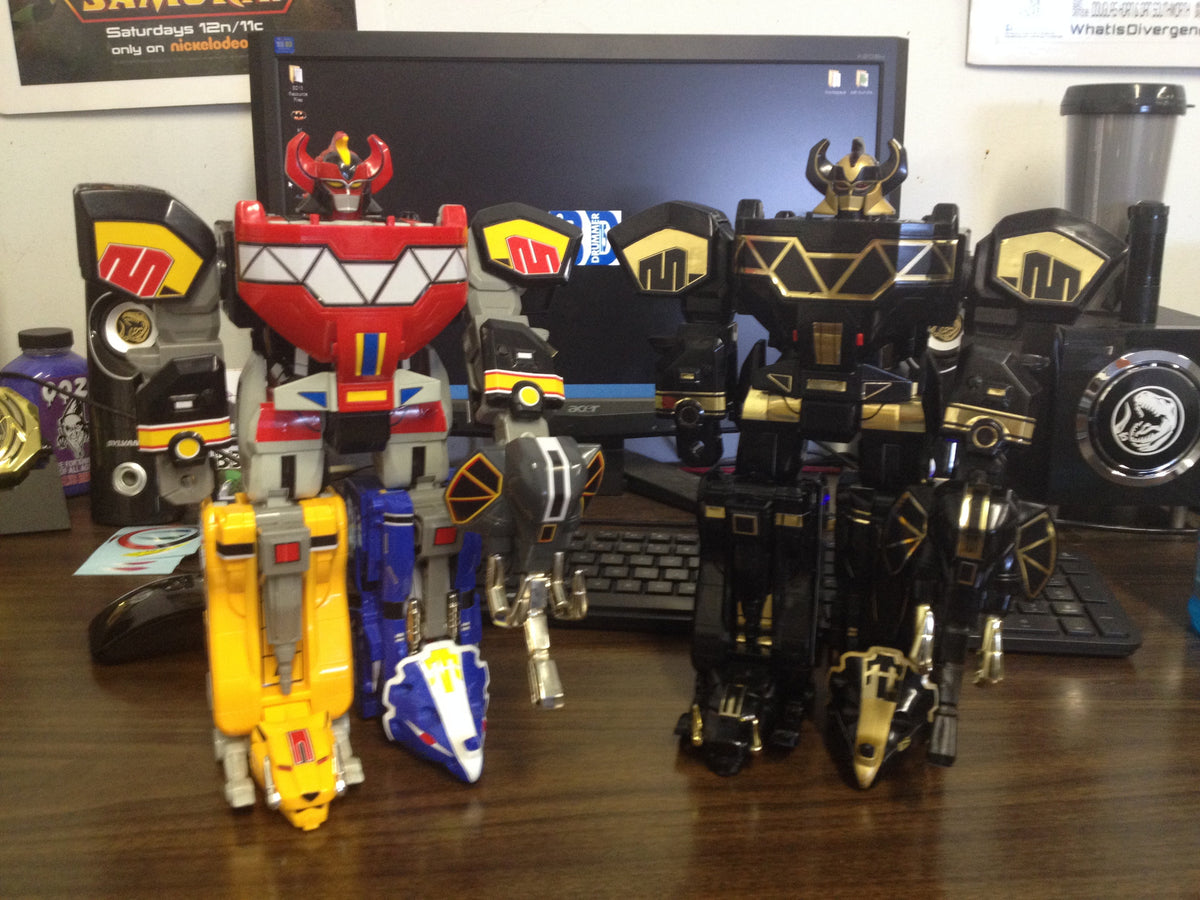 BG Dino Megazord Labels