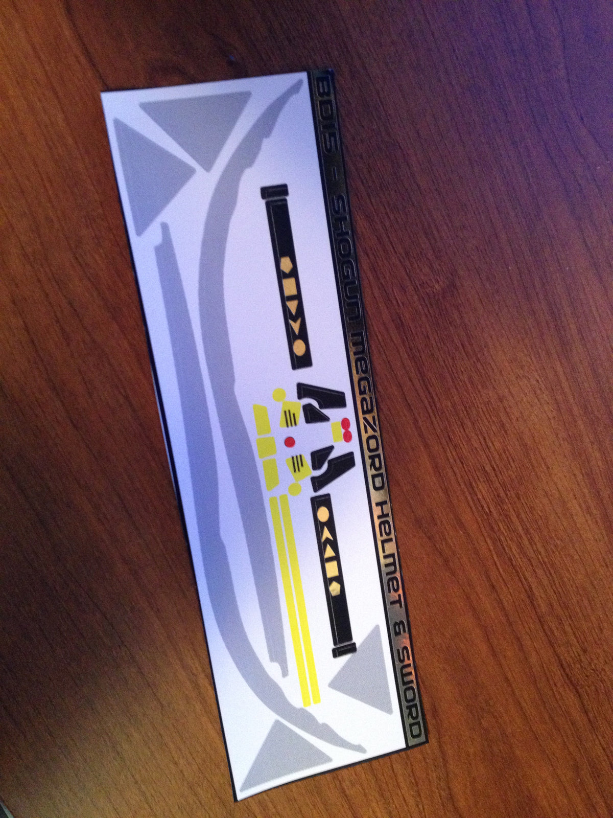 Shogun Megazord Labels (NEWER VERSION NOW AVAILABLE)
