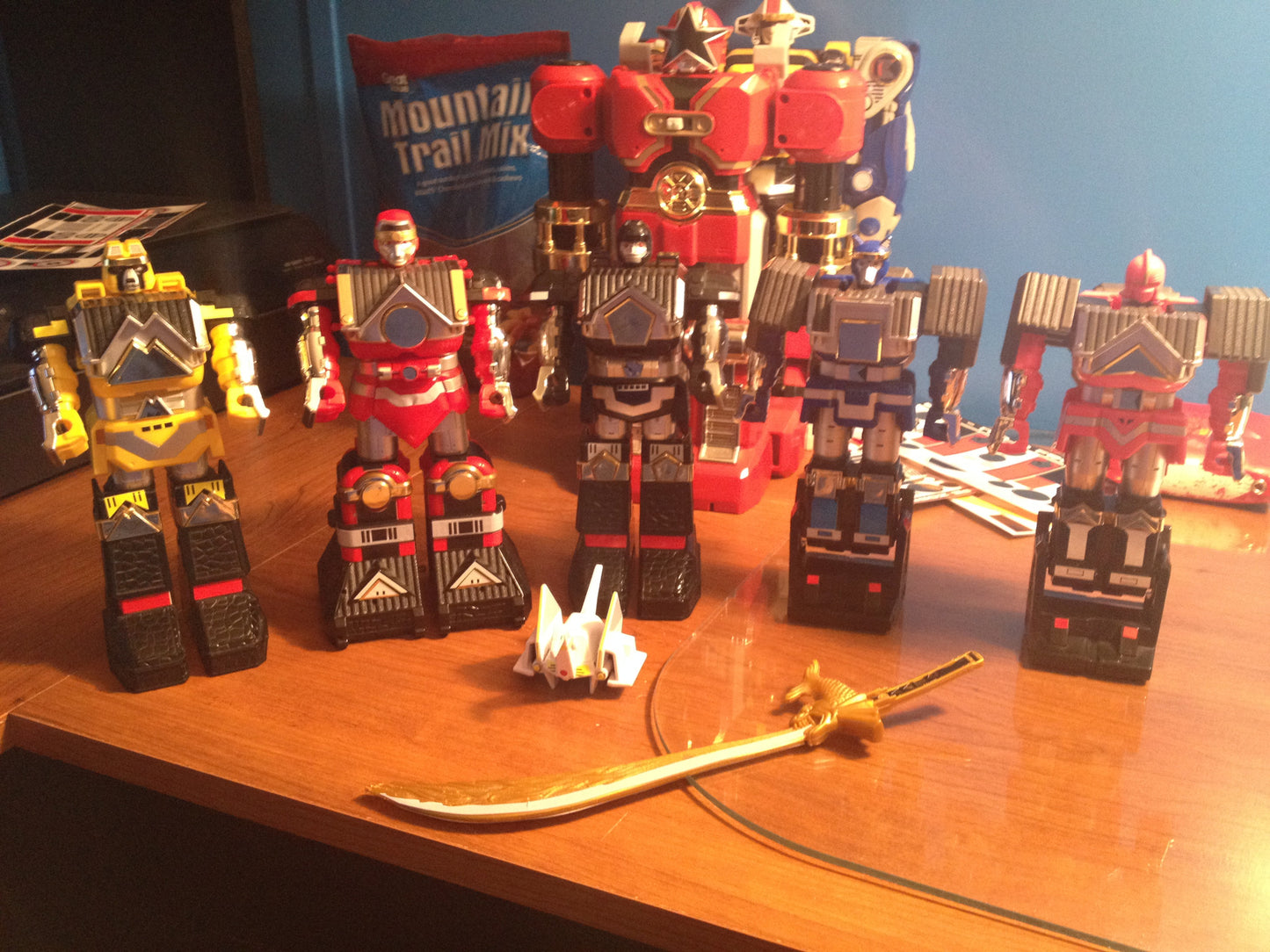 Shogun Megazord Labels (NEWER VERSION NOW AVAILABLE)