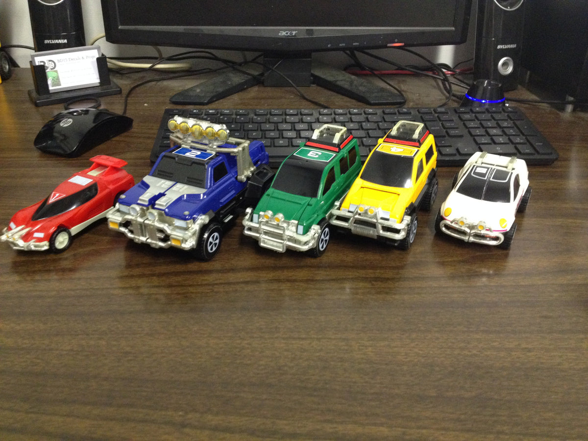 Turbo Megazord Labels (NEWER VERSION NOW AVAILABLE)