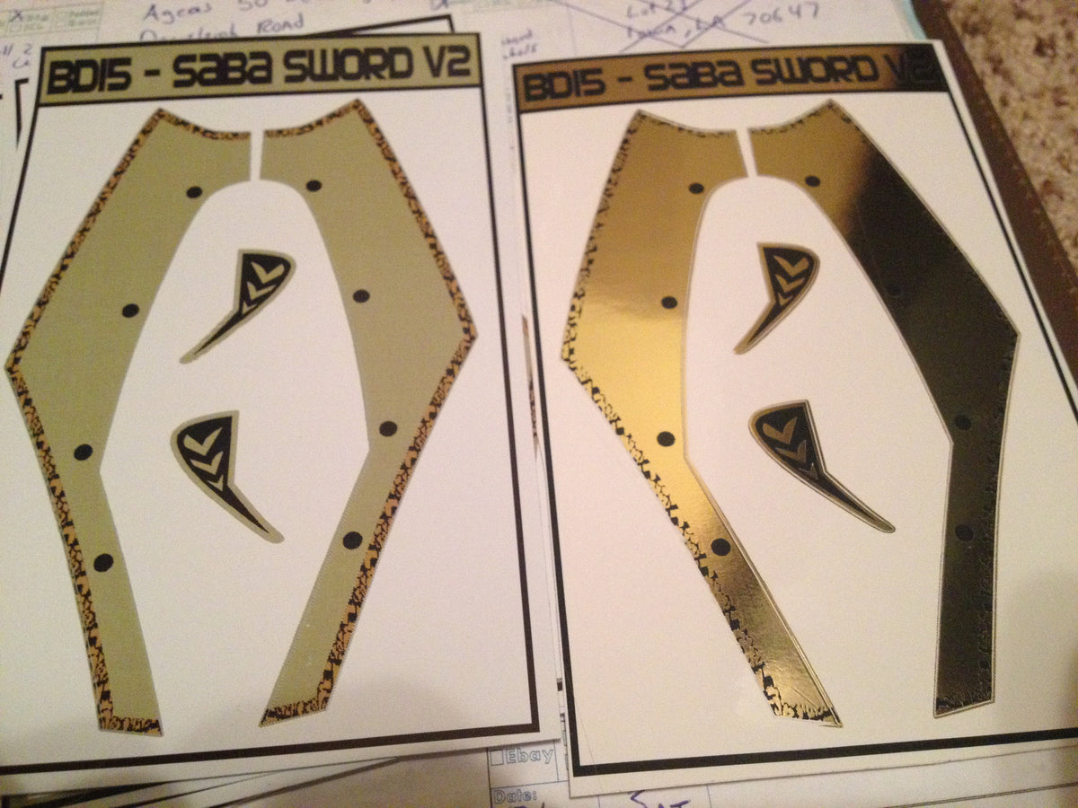 Saba Sword Labels