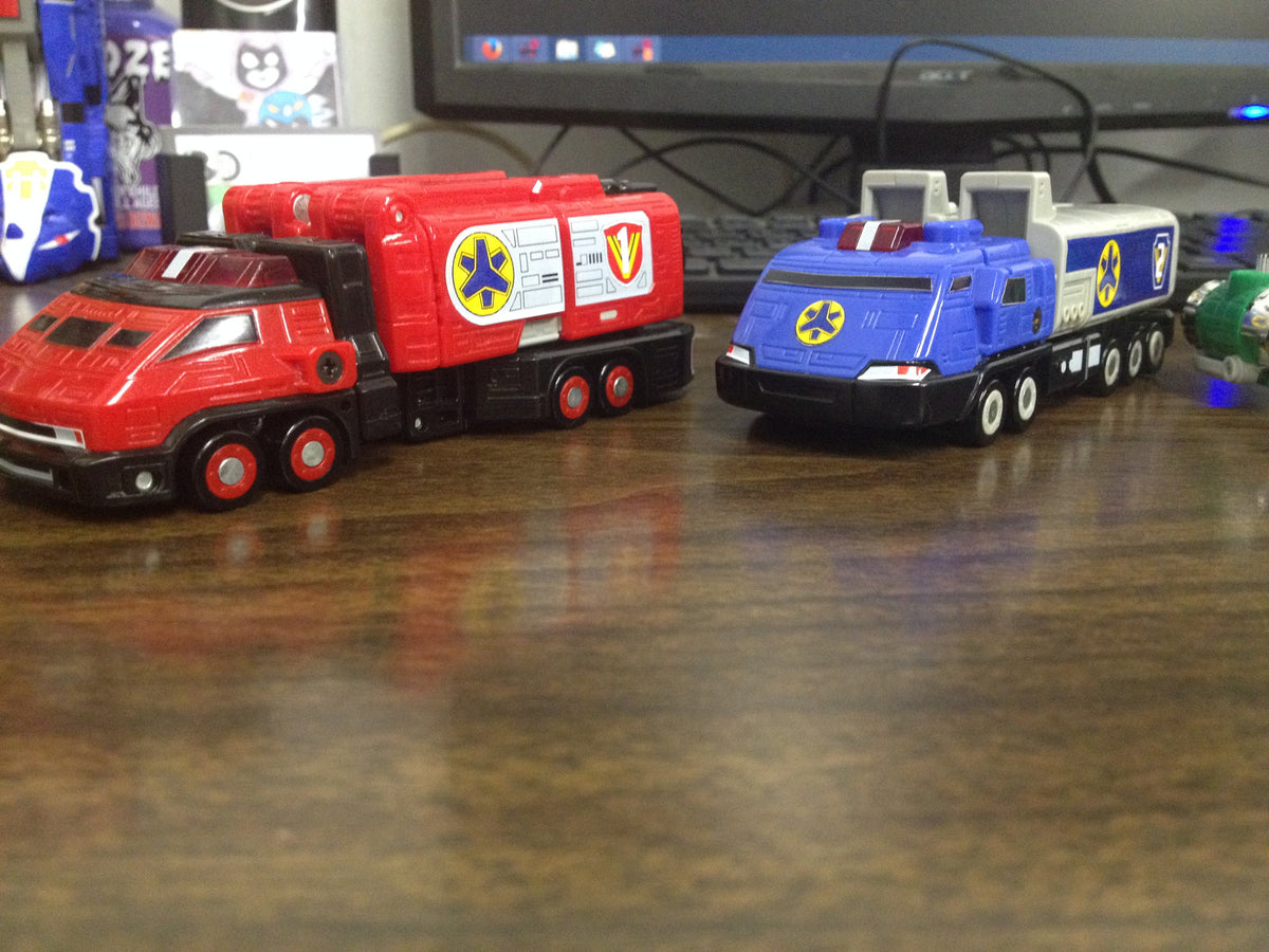Lightspeed Rescue Megazord Labels (NEWER VERSION NOW AVAILABLE)