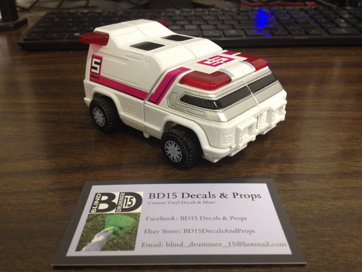 Rescue Megazord Labels (NEWER VERSION NOW AVAILABLE)