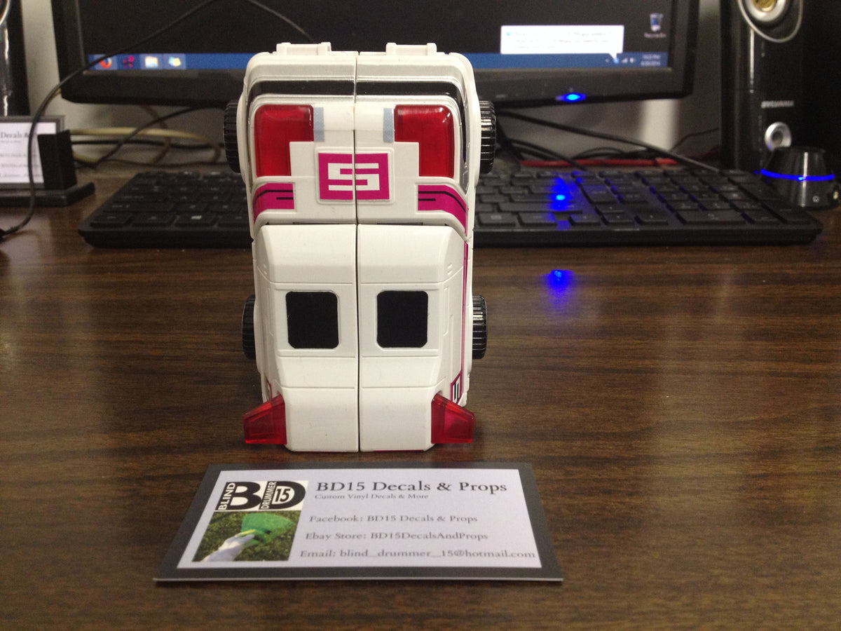 Rescue Megazord Labels (NEWER VERSION NOW AVAILABLE)