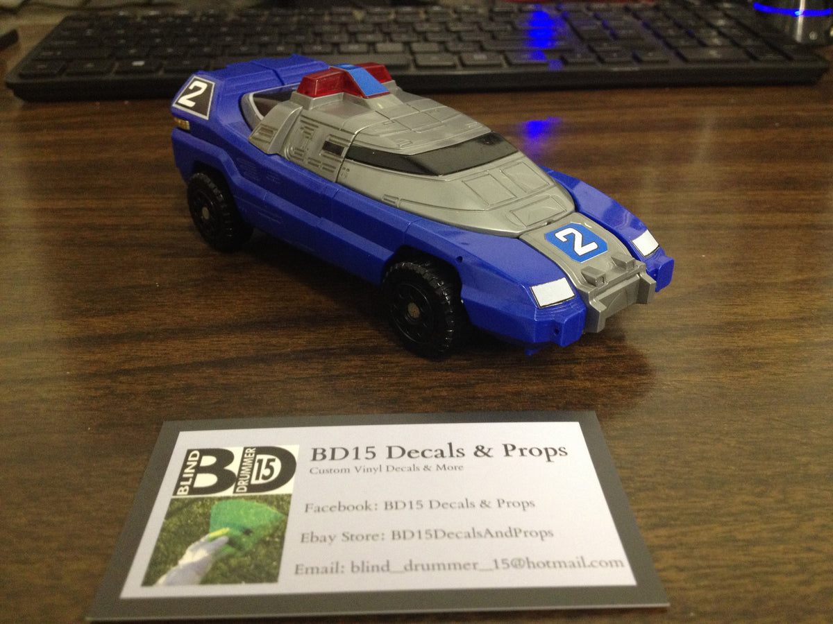 Rescue Megazord Labels (NEWER VERSION NOW AVAILABLE)