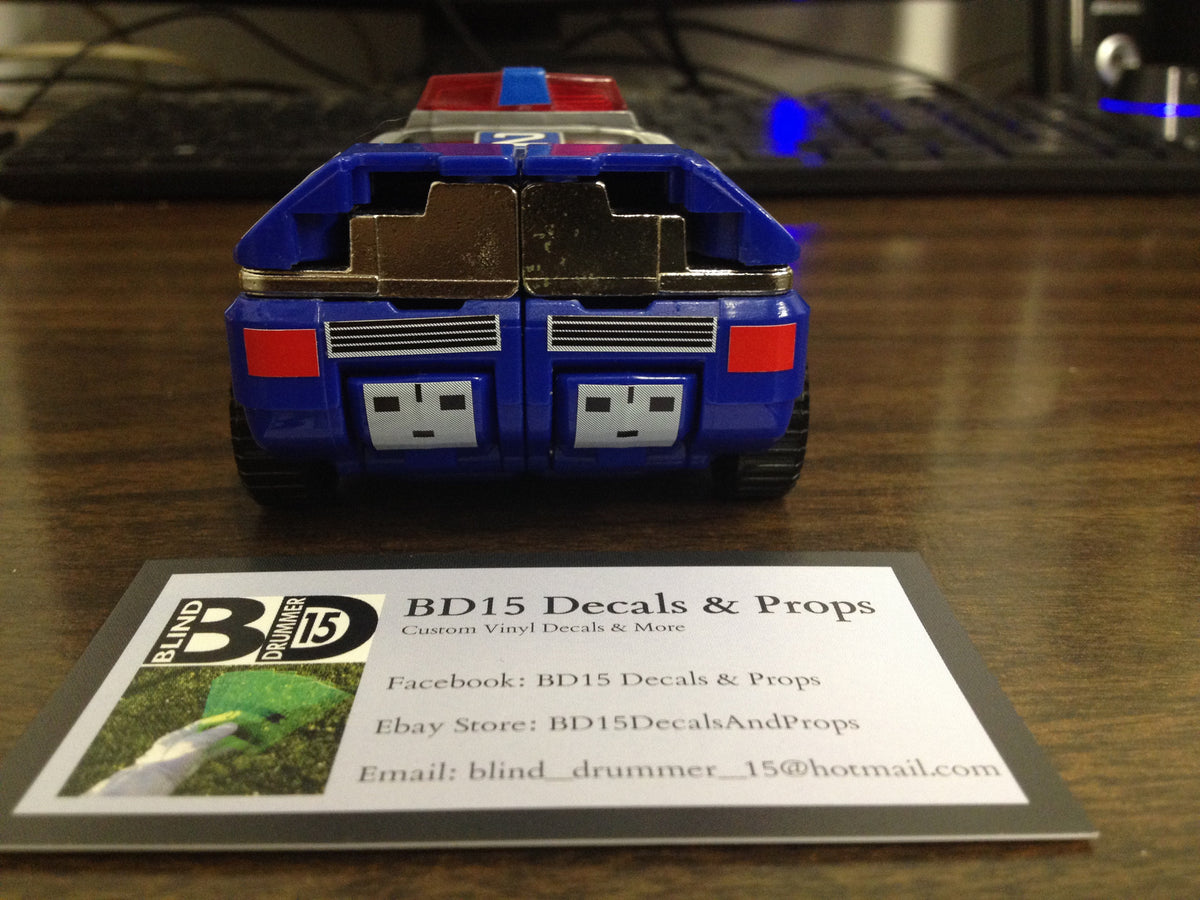 Rescue Megazord Labels (NEWER VERSION NOW AVAILABLE)