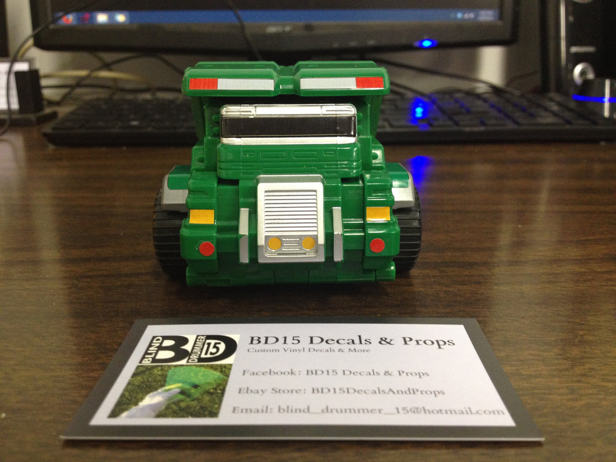 Rescue Megazord Labels (NEWER VERSION NOW AVAILABLE)