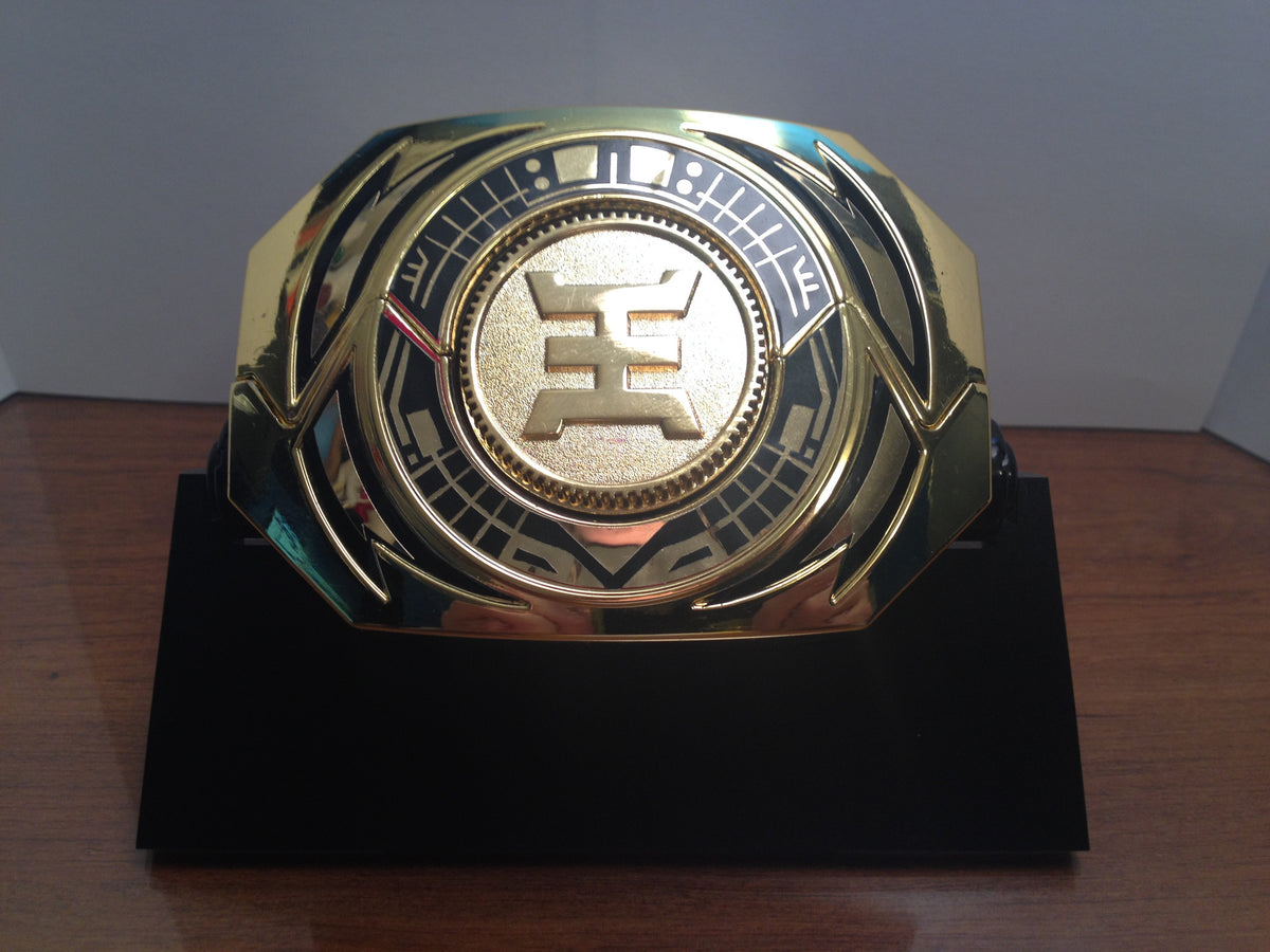 CUSTOM Gold Zeo Ranger Legacy Morpher Labels