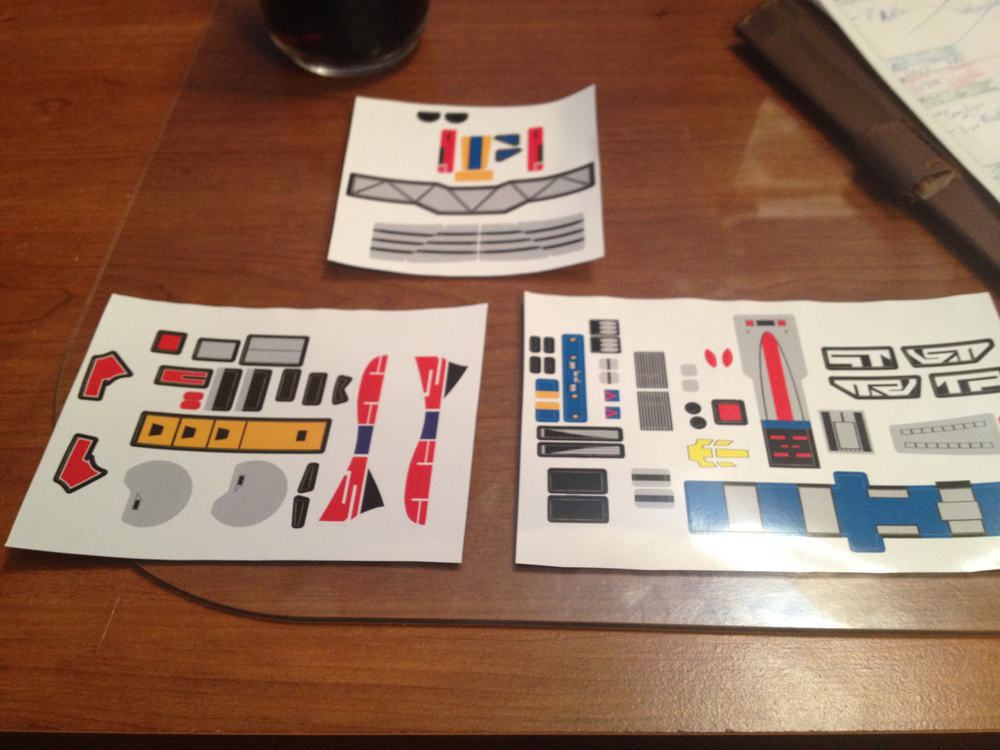 Legacy / 2010 Dino Megazord Labels*