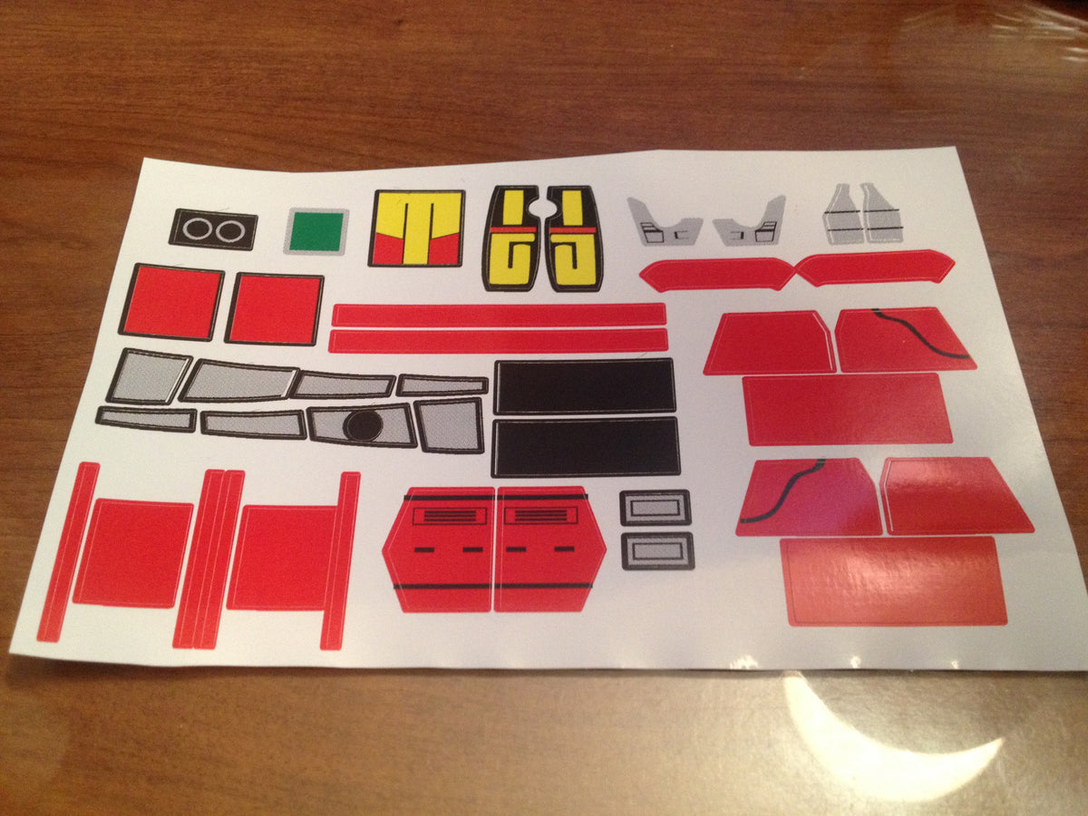 Legacy / 2010 Dino Megazord Labels*